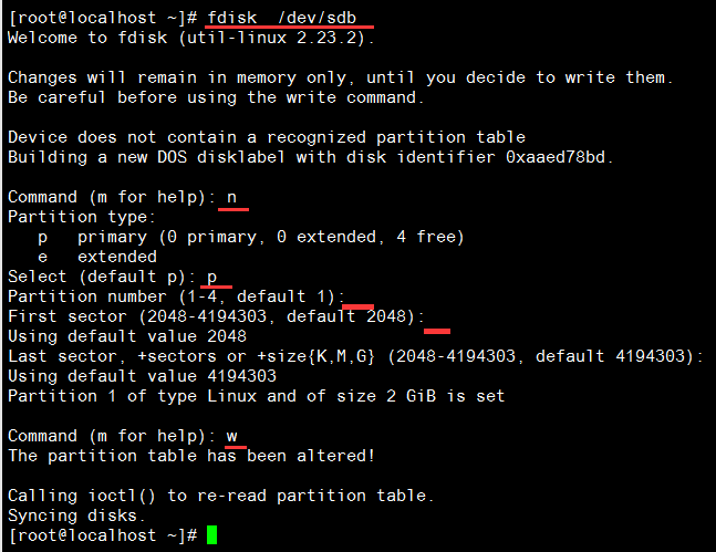 Centos 7 磁盘管理（LVM）