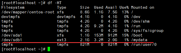 Centos 7 磁盘管理（LVM）