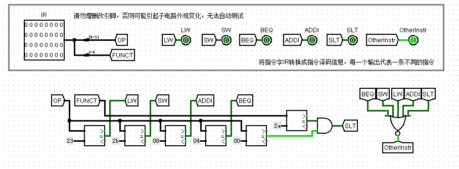 MIPS指令译码器设计