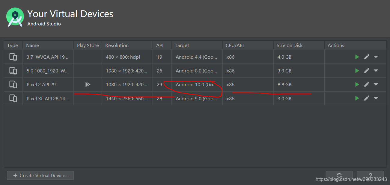 Android Studio 新建10 0 Android系统10 模拟器笔记本蓝屏irql Not Less Or Equal 一小沫一博客 Csdn博客 Android Studio 新建10 0 Android系统10 模拟器笔记本蓝屏irql Not Less Or Equal 一小沫一博客 Csdn博客