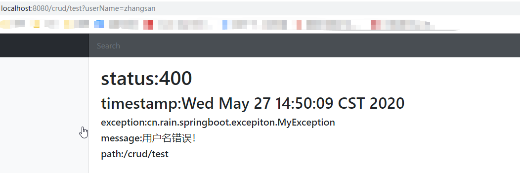 SpringBoot错误处理机制以及自定义异常响应原理解析javaxioayu96的博客-