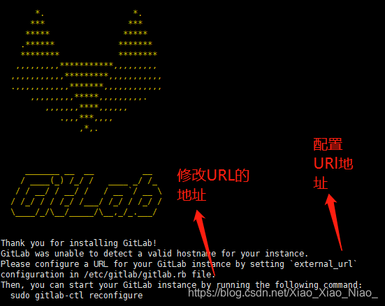 gitlab-ctl reconfigure  启动gitlab服务