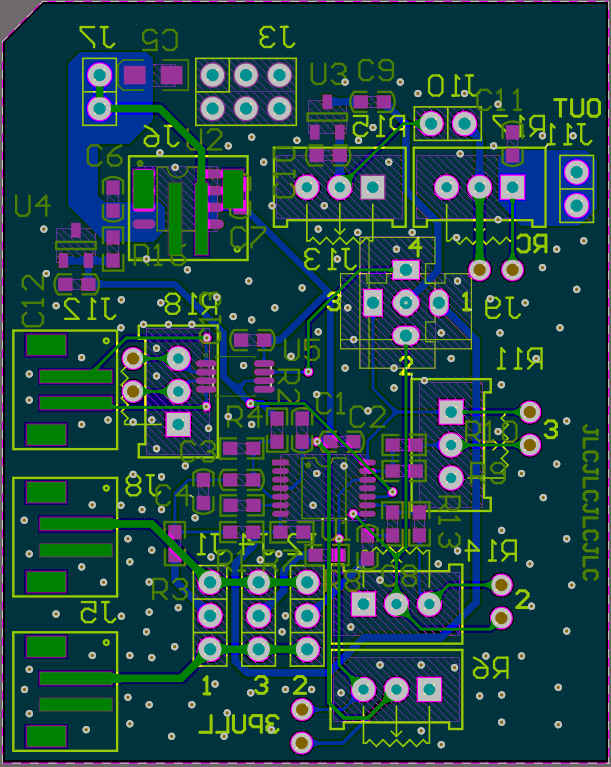 测试用的pcb