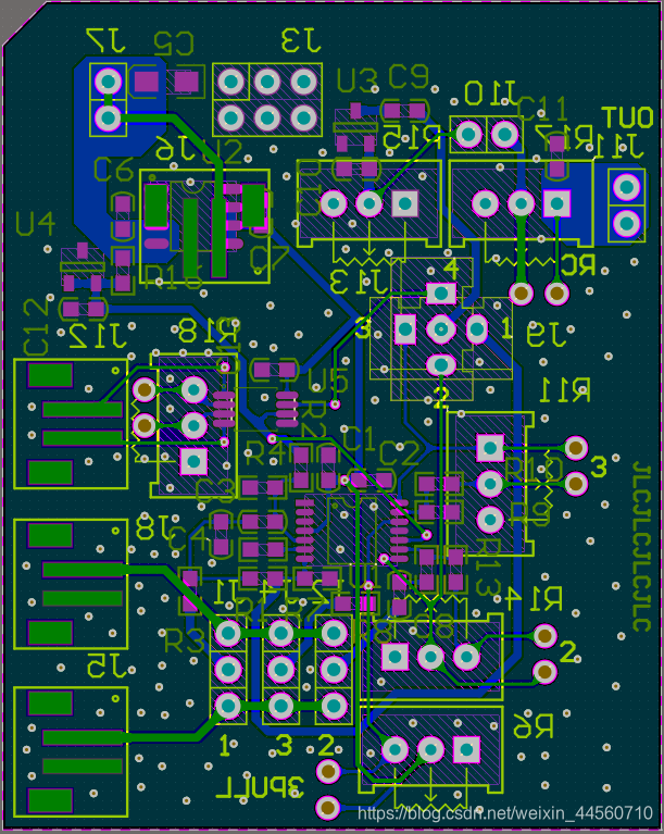 测试用的pcb