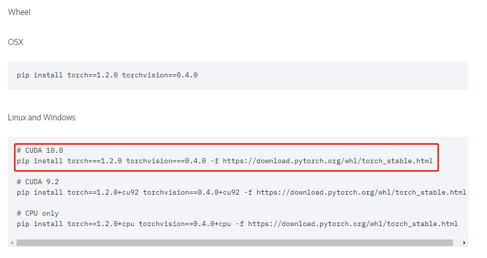 win10下最好用的pytorch安装教程 johnleek的博客 csdn博客 win10上pytorch安装教程