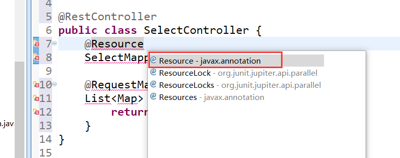 JAVA简单的查询并在页面上显示java等我优秀yC的博客-