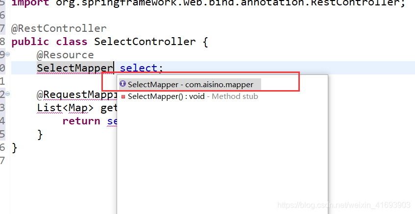 JAVA简单的查询并在页面上显示java等我优秀yC的博客-