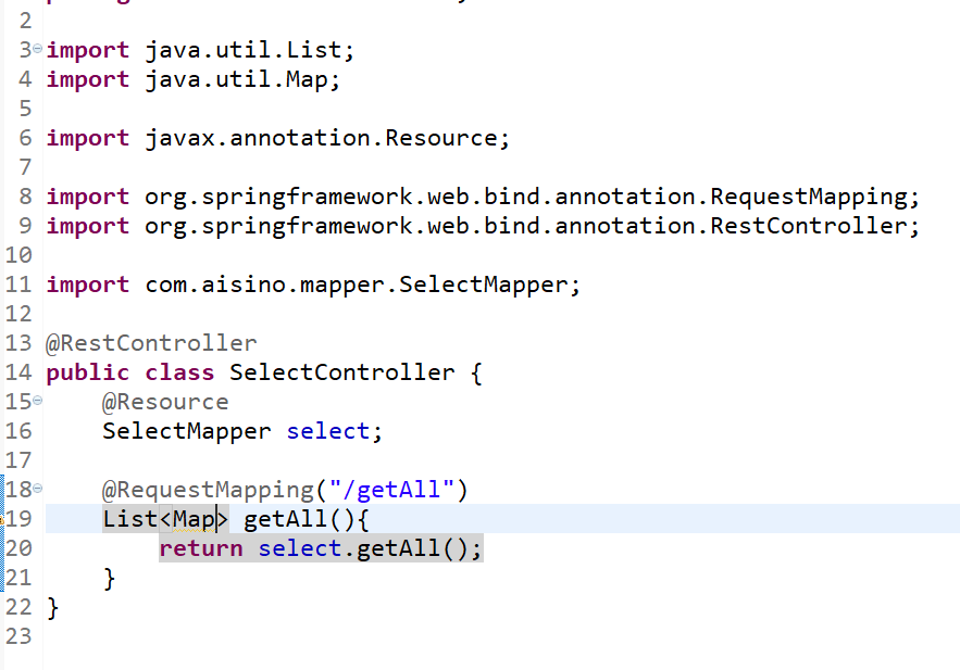 JAVA简单的查询并在页面上显示java等我优秀yC的博客-