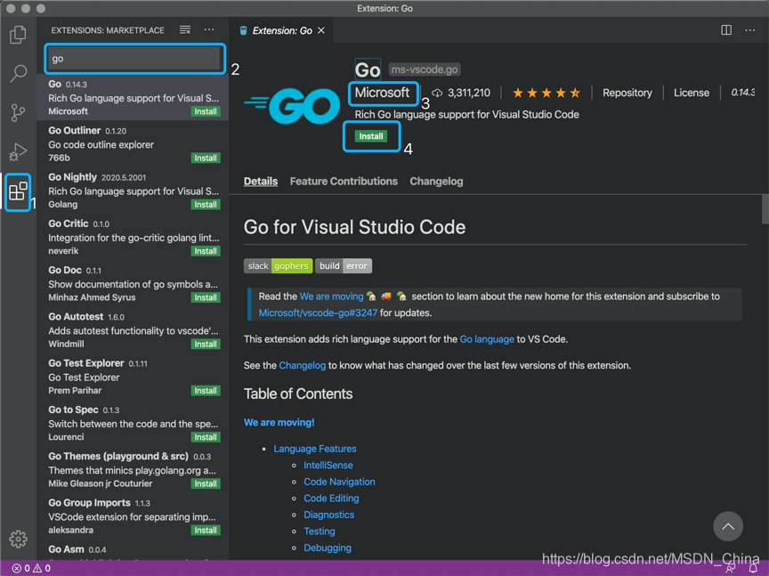 Go语言新手入门浅谈golangMSDNChina的博客-