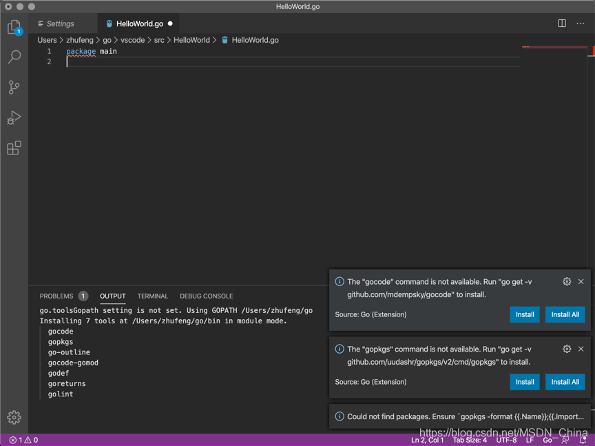 Go语言新手入门浅谈golangMSDNChina的博客-
