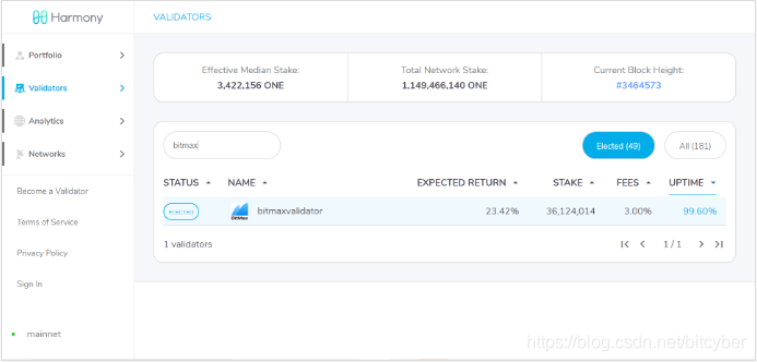 全网最详细,手把手教你如何参与Harmony(ONE)Staking质押,以BitMax节点为例区块链,比特币bitcyber的博客-
