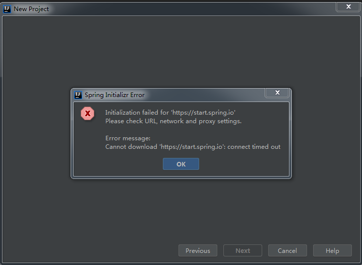 Spring boot 新建项目 Spring Initializr Error 解决方案CSDN博客