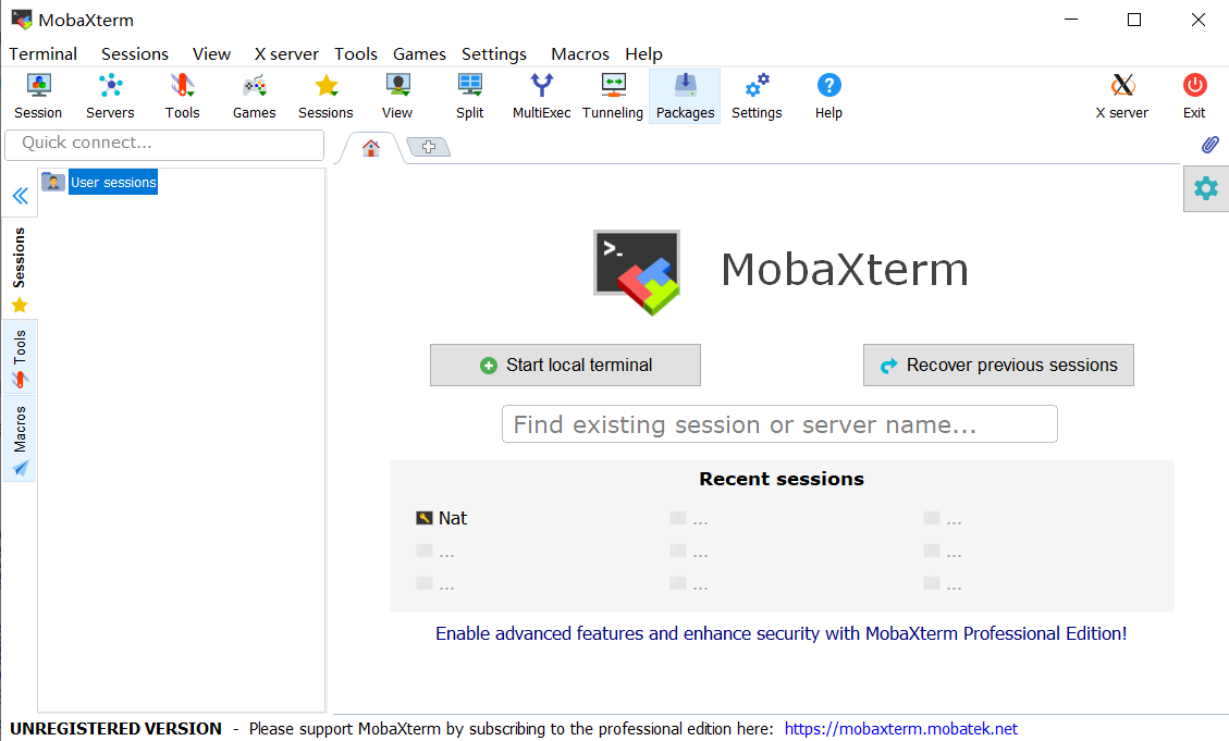 linux 神级远程连接工具（MobaXterm_Personal_11.1）_mobaxterm personal-CSDN博客