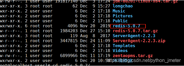 手把手教学如何在linux上安装redis数据库数据库pythonjmeter的博客-