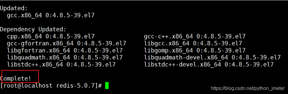手把手教学如何在linux上安装redis数据库数据库pythonjmeter的博客-