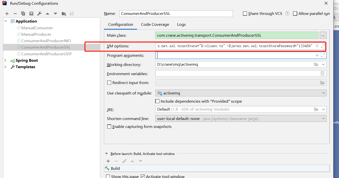 ActiveMQ 使用SSL_springboot 整合activemq 使用ssl连接CSDN博客