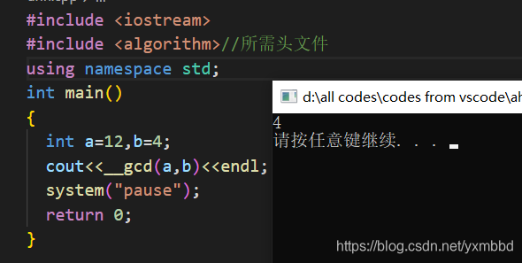 求最大公约数gcd和最小公倍数lcm C Yxmbbd的博客 程序员宝宝 程序员宝宝 求最大公约数gcd和最小公倍数lcm C Yxmbbd的博客 程序员宝宝 程序员宝宝