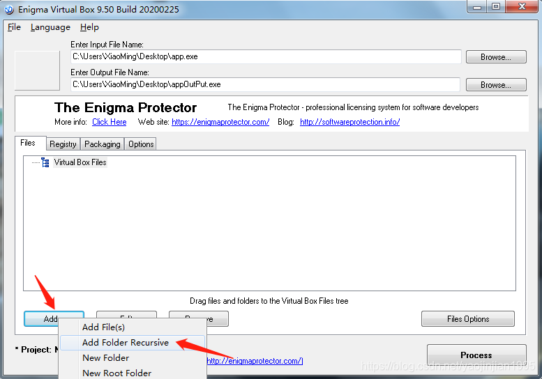 Enigma Virtual Box封包工具介绍 Jj的博客 Csdn博客