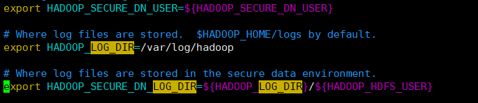 hadoop-env.sh