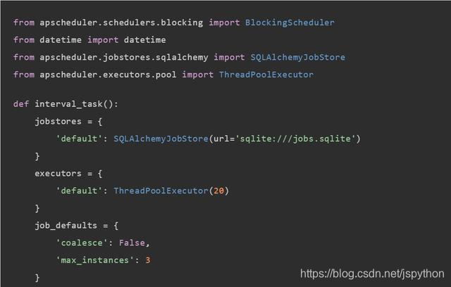 Python定时任务最强框架apscheduler详细教程 Jspython的博客 程序员资料 Apscheduler Cron 程序员资料