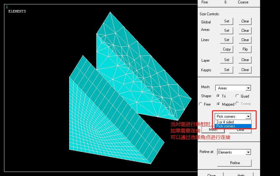 ANSYS——网格划分的不同方法以及GUI模块的操作（自由网格、映射网格、扫掠、拖拉）_有情怀的机械男的博客-CSDN博客_ansys映射网格划分