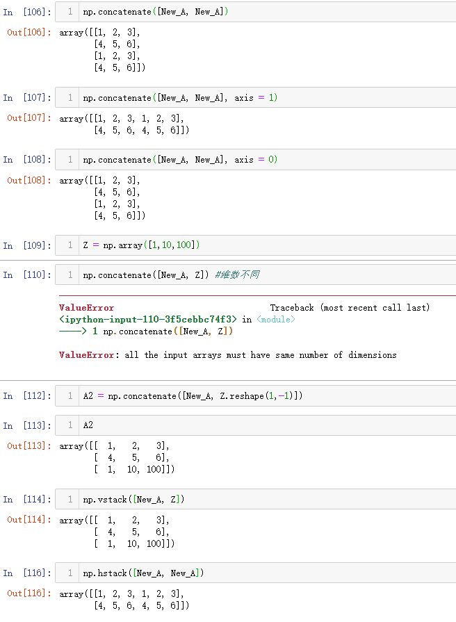 Python3入门机器学习经典算法与应用 第3章 Numpy数组的合并与分割_第三章 numpy(python3)-CSDN博客