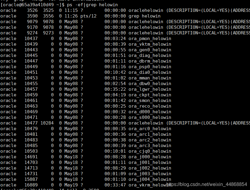 记一次ERROR: ORA-01012: not logged on错误修复历程数据库weixin44868854的博客-
