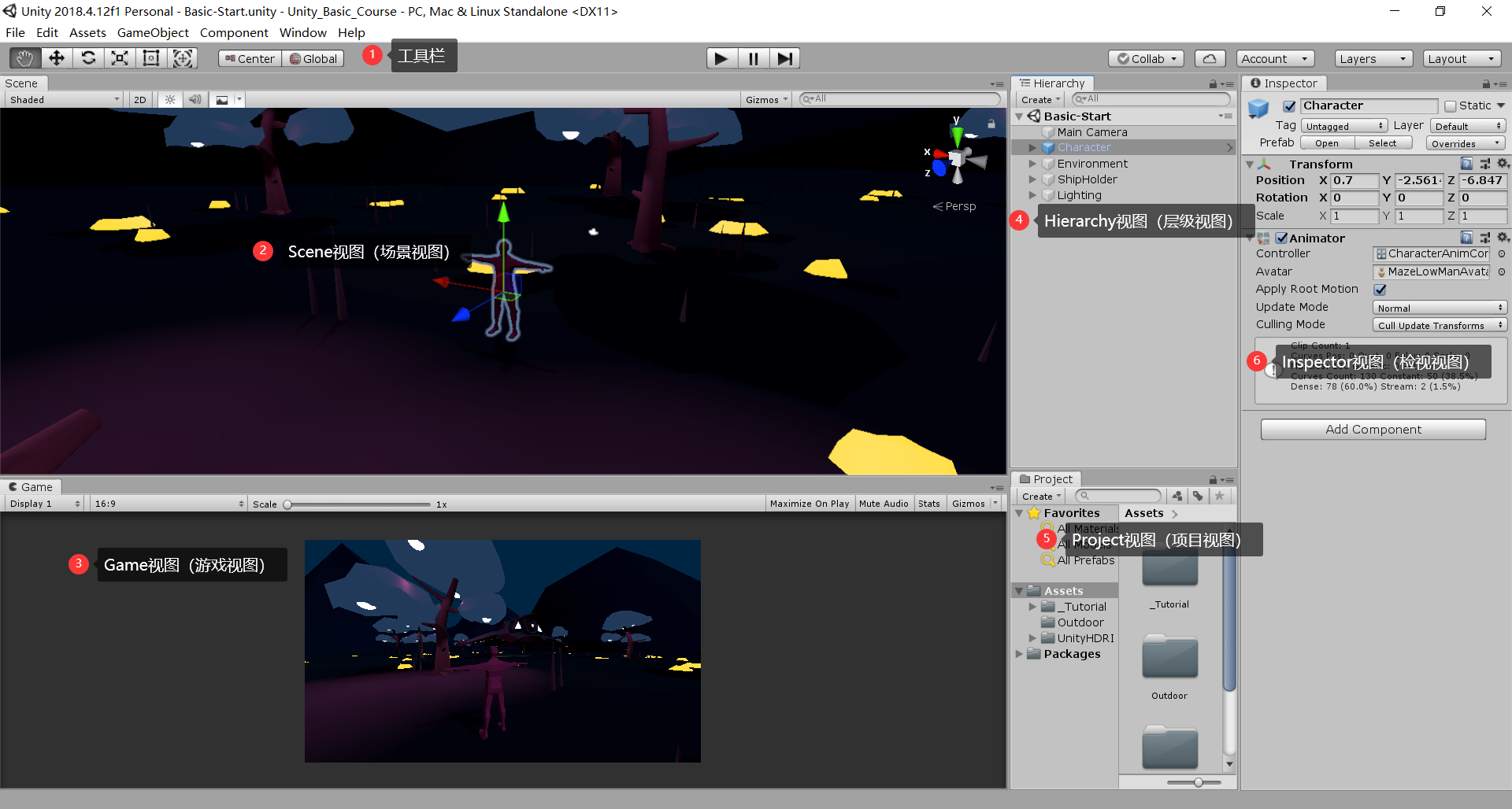 Unity的学习（一）：Unity的基础界面与操作weixin39520967的博客-游戏