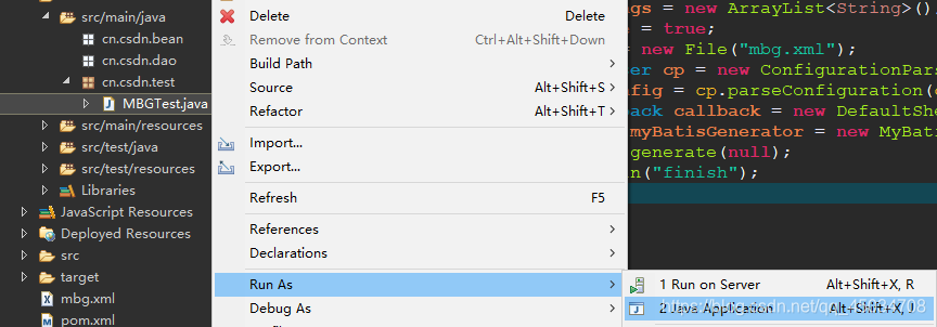 MyBatis Generator逆向工程-你还在手写mapper吗?java唔仄lo咚锵的博客-