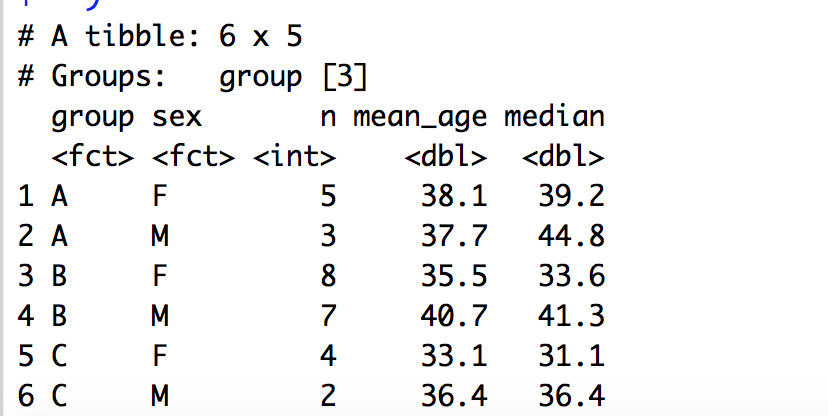 r dplyr summarize percent