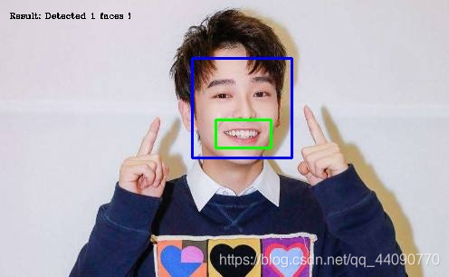 基于OpenCV的人脸及笑脸检测人工智能qq44090770的博客-
