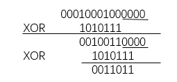 模2除法第二步