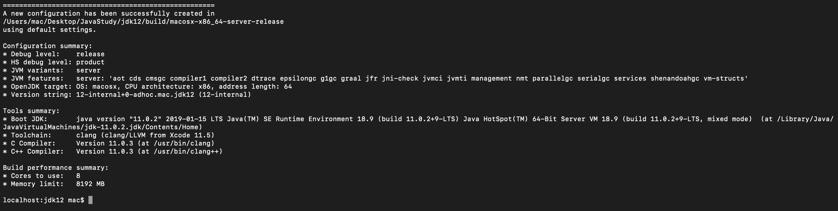 Mac下构建编译OpenJDK12xcodeSharylala的博客-