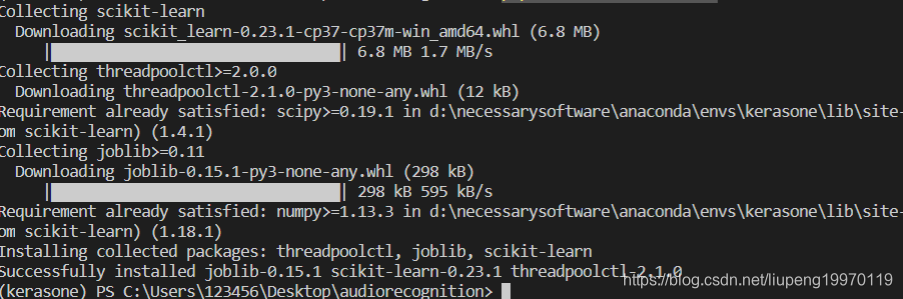 ModuleNotFoundError: No module named sklearn_modulenotfounderror: no ...