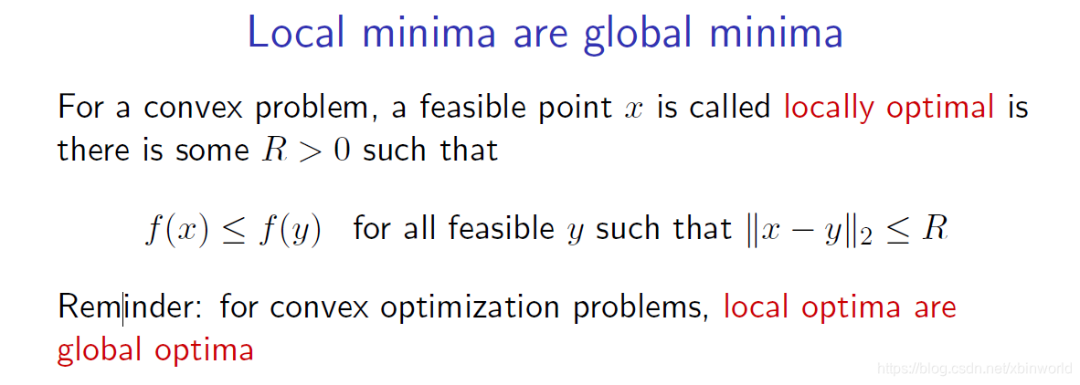 今天开始学Convex Optimization:第3章(part2) Optimization basics_convexity ryan ...