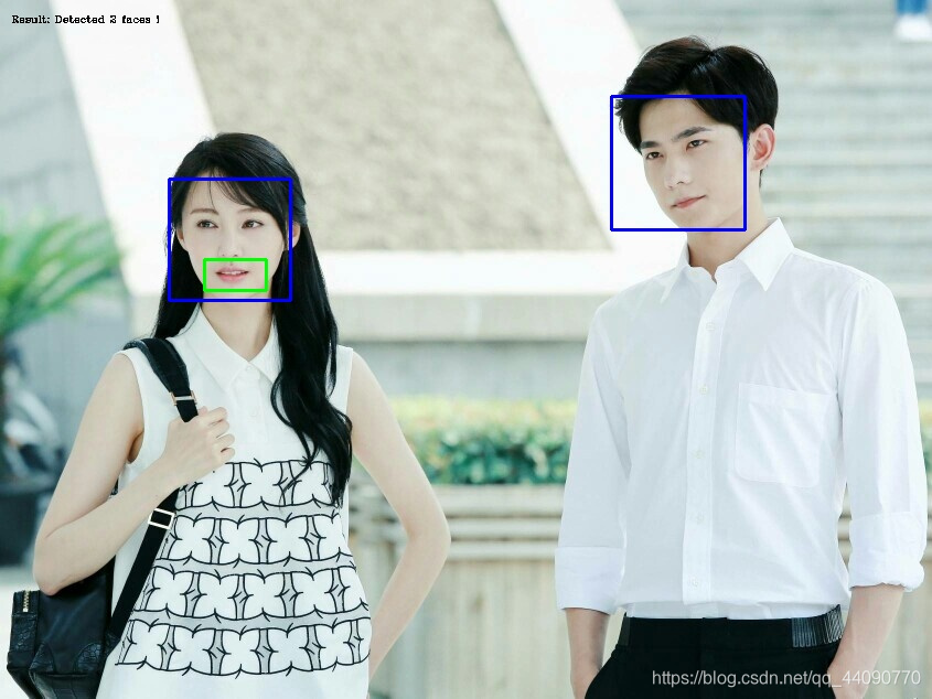 基于OpenCV的人脸及笑脸检测人工智能qq44090770的博客-