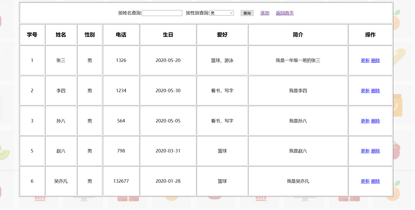 学生信息管理系统+动态项目部署到Tomcat上----Java实现（附带源码下载和Tomcat7服务器）空圆小生的博客-java