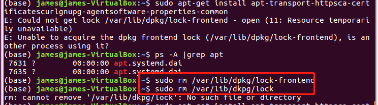 could not open lock file /var_dpkg frontend lock