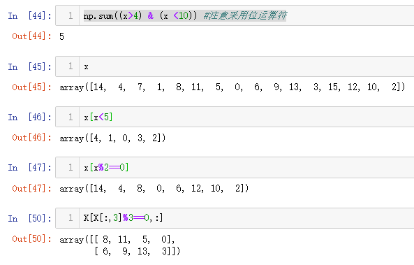 Python3入门机器学习经典算法与应用 第3章 Numpy中的比较和FancyIndexing-CSDN博客