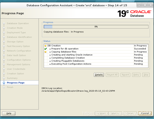 史上最详细的ORACLE19c安装说明qqqyyy0422的博客-oracle19 安装 root密码