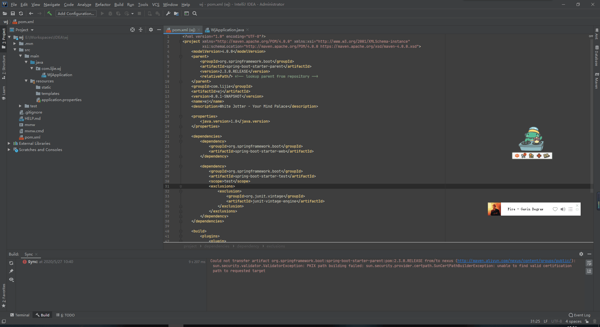 maven project problem solving - Programmer Sought
