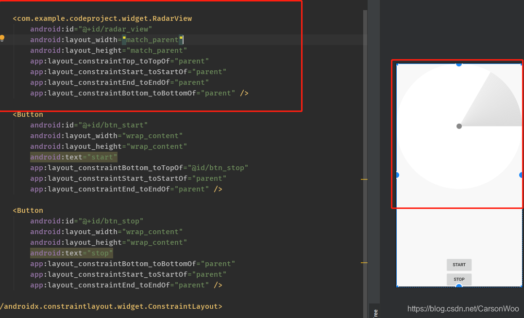 Android实现雷达View效果CarsonWoo的博客-移动开发