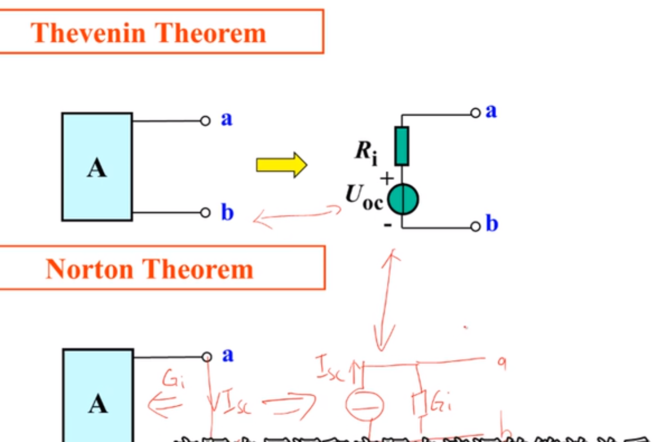 戴维南定理接线图图片