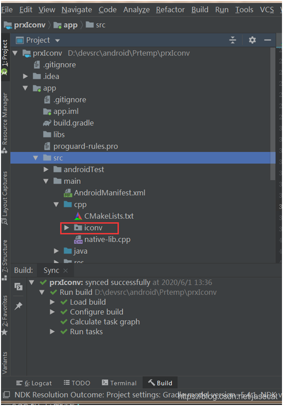 使用android studio开发工具编译GBK转换三方库iconv移动开发jasecat的专栏-