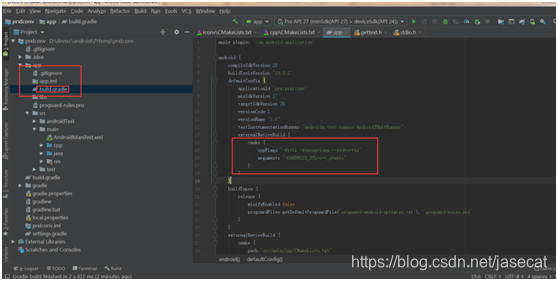 使用android studio开发工具编译GBK转换三方库iconv移动开发jasecat的专栏-