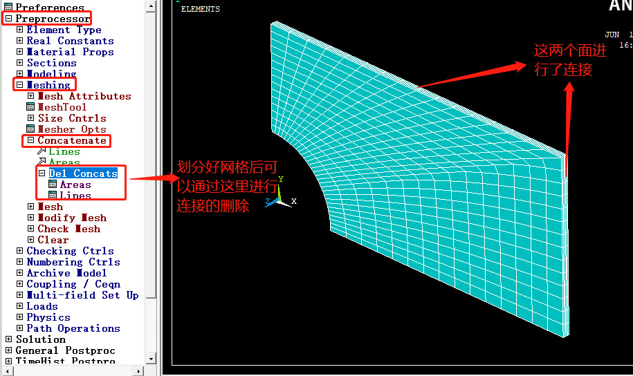 ANSYS——网格划分的不同方法以及GUI模块的操作（自由网格、映射网格、扫掠、拖拉）_有情怀的机械男的博客-CSDN博客_ansys映射网格划分