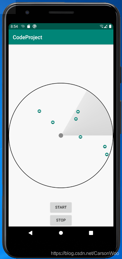 Android实现雷达View效果CarsonWoo的博客-移动开发