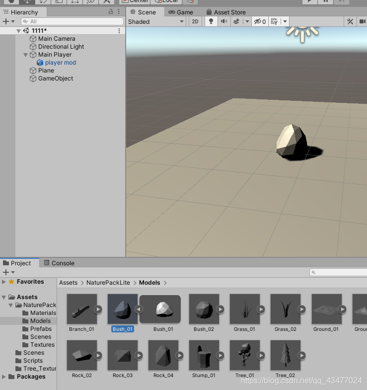 Unity3D 制作游戏主玩家Player 1 (上)游戏王顺儿的博客-