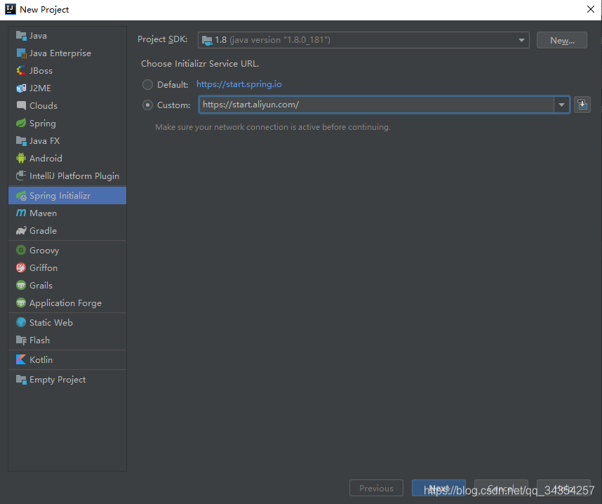 springboot报错:lnitialization failed for “https:... IDEA - 无法创建SpringBoot项目(Initialization failed for https://start.spring ...