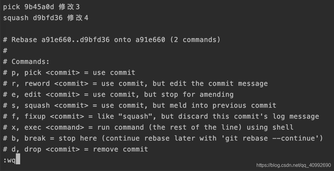 git 多次 commit 合并为一次 push_git多个commit一次push-CSDN博客